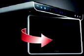 Видеоконсоль HKT-210 для системы автоматизации дома: поворот в горизонтальной плоскости